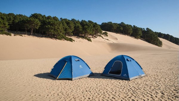 Des expériences de camping inoubliables sur la Dune du Pilat